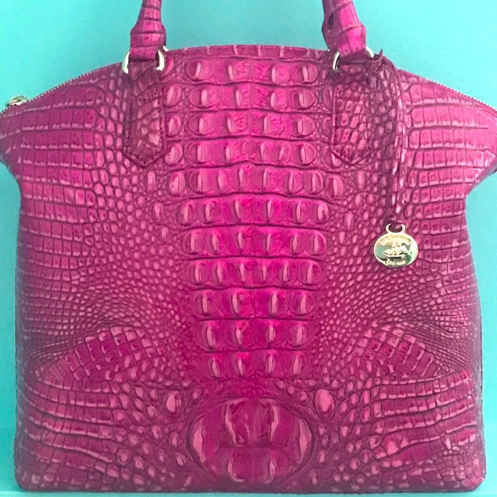 Brahmin Large Duxbury New With Tags in Pink Potion